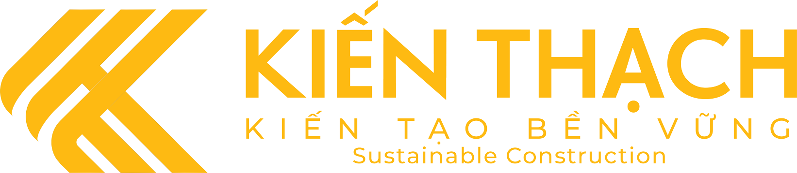 logo kiến thạch construction