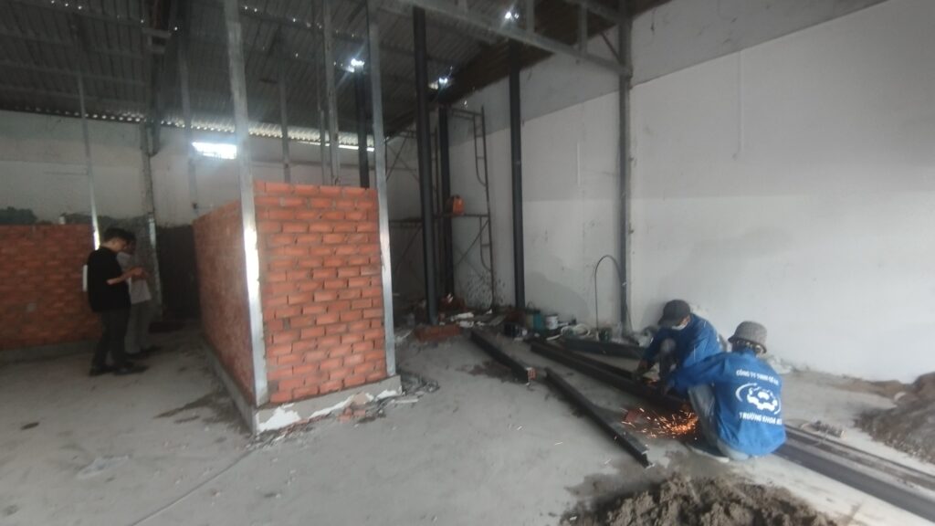 Quá trình thi công kfc nguyễn văn tạo bởi Kiến Thạch