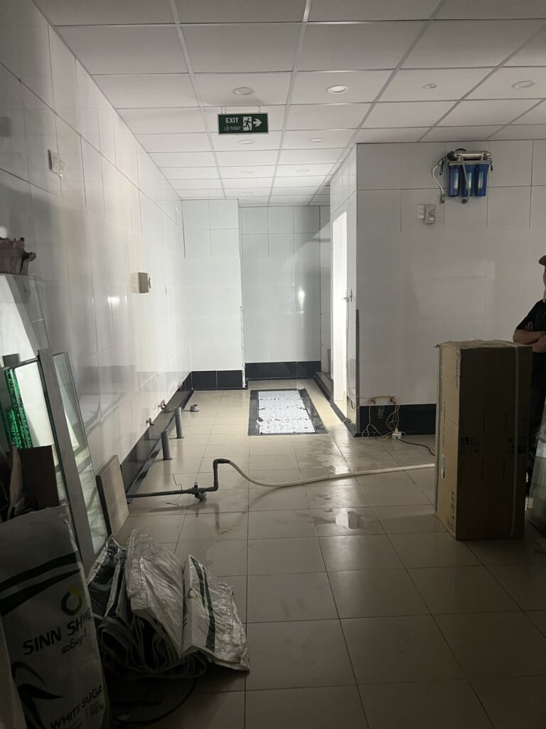 Quá trình thi công kfc nguyễn văn tạo bởi Kiến Thạch
